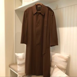 CANALI Men’s wool/cashmere topcoat. High quality. Made in Italy.  Size 40R